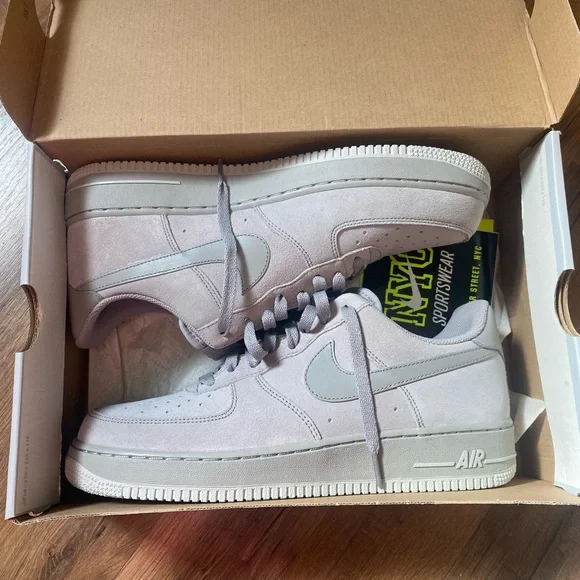 2011 Nike Air Force 1 Medium Grey Suede - Picture 8 of 14